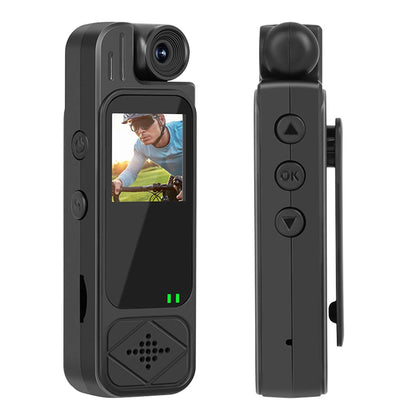 Mini Body Camera 1080P – HD Sports Cam with Infrared Night Vision & 1.3” Screen
