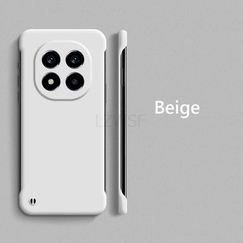 Slim Matte Hard Case for Redmi Note 14 Pro Plus – Frameless Shockproof Cover