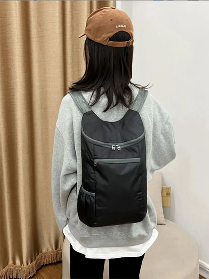 Foldable Waterproof Travel Backpack – Lightweight, Tear-Resistant, Large Capacity Bag