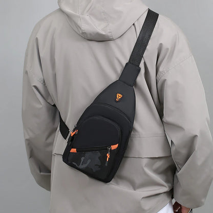 Men’s Chest Bag – Large Capacity Crossbody Shoulder Bag for Sports & Daily Use