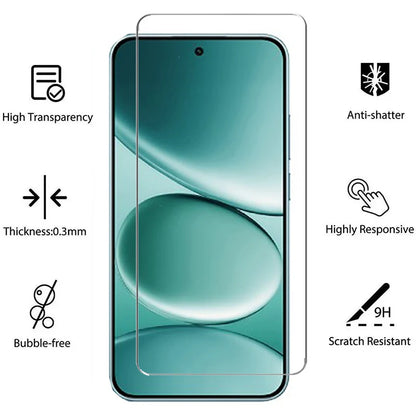 4 PCS Tempered Glass Screen Protector – HD Clear Premium Protection for Xiaomi Redmi Note 15 Pro