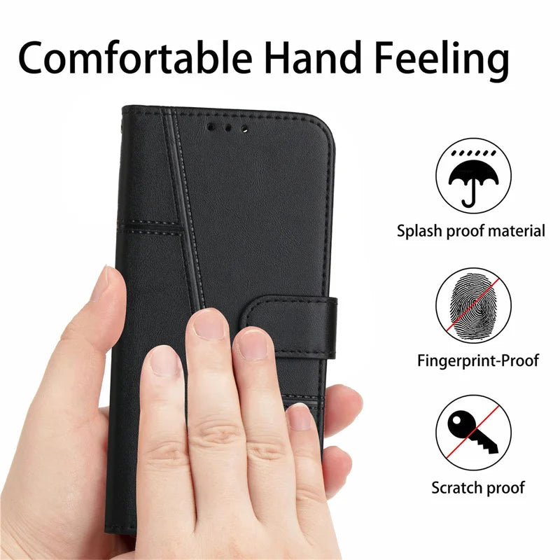 Flip Wallet Case for Xiaomi Redmi Note 14 / 14 Pro / 14 Pro+ – Book Style Cover