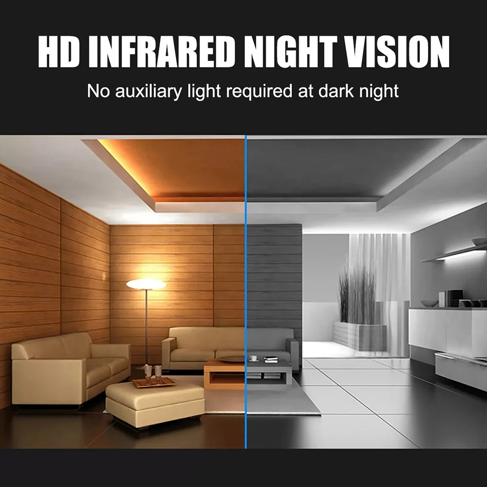 Mini Body Camera 1080P – HD Sports Cam with Infrared Night Vision & 1.3” Screen