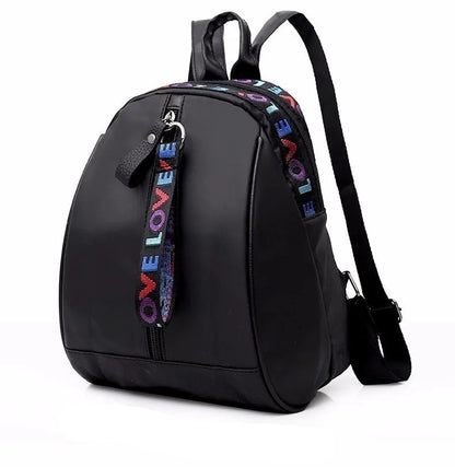 Women’s Fashion LOVE Backpack – Casual Shoulder Bag for School & Daily Use
