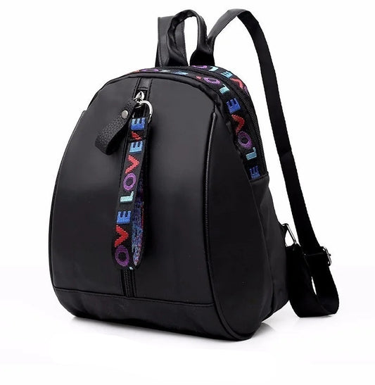 Women’s Fashion LOVE Backpack – Casual Shoulder Bag for School & Daily Use