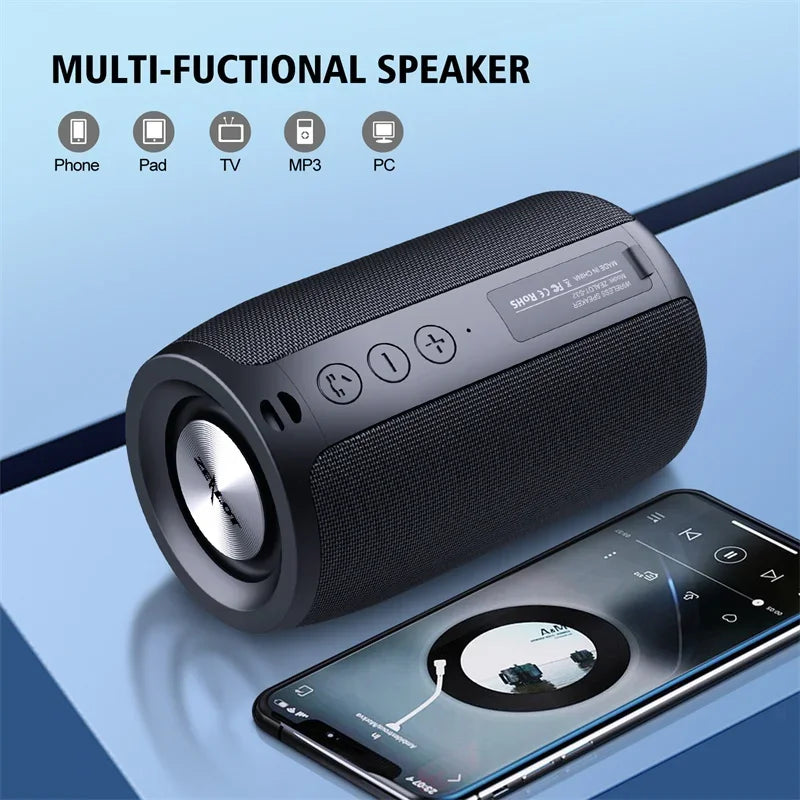 Bluetooth Speaker ZEALOT S32 – Stereo Sound, Subwoofer, TF Card & AUX Compatible