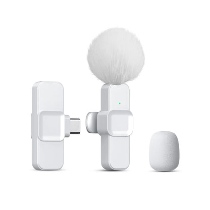 SNZIYAG K10 Wireless Lavalier Microphone – Portable Mini Mic for iPhone, Android, PC & Live Gaming