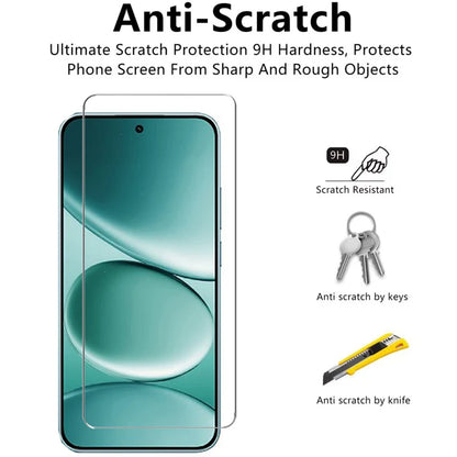 4 PCS Tempered Glass Screen Protector – HD Clear Premium Protection for Xiaomi Redmi Note 15 Pro