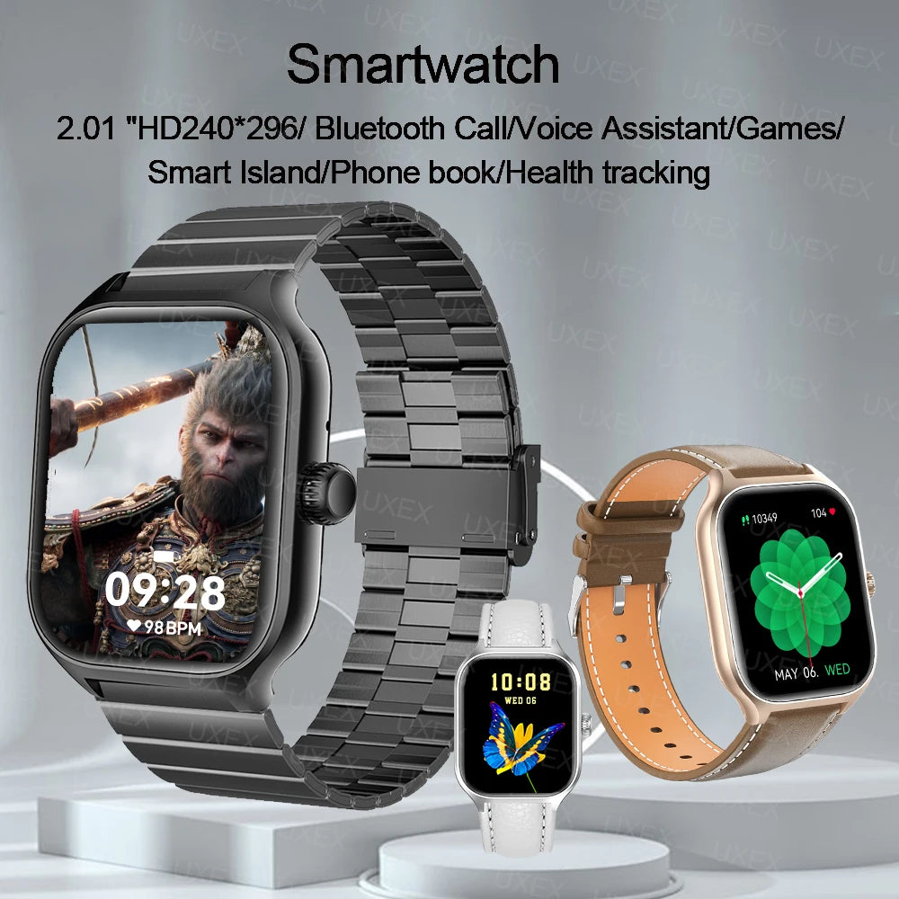 Smart Watch Plus – Full Touch Fitness Smartwatch with Bluetooth Call for Android Phones