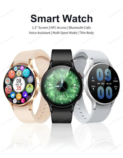 Smartwatch with Bluetooth Call – Waterproof Fitness Watch with Heart Rate & Sleep Monitor