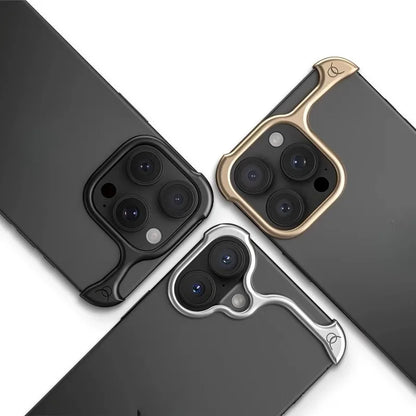 Arc Aluminum Bumper Case – Ultra-Minimalist Metal Cover for iPhone 17–17 Pro Max