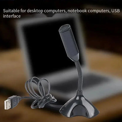 Professional Adjustable USB Microphone – High Quality for Laptop, Studio, Gaming & Streaming