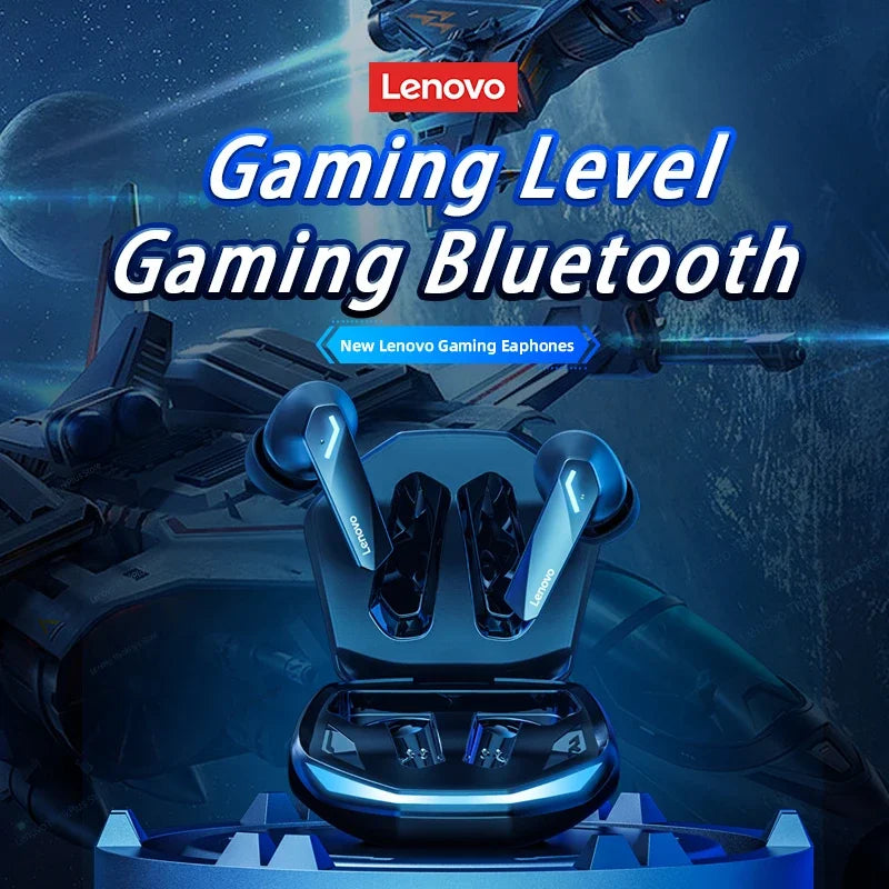 Lenovo GM2 Pro – Wireless Gaming Earphones with Mic & HD Sound