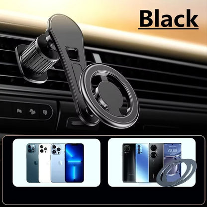 Vacuum Suction Magnetic Phone Holder – Adjustable & Foldable Design