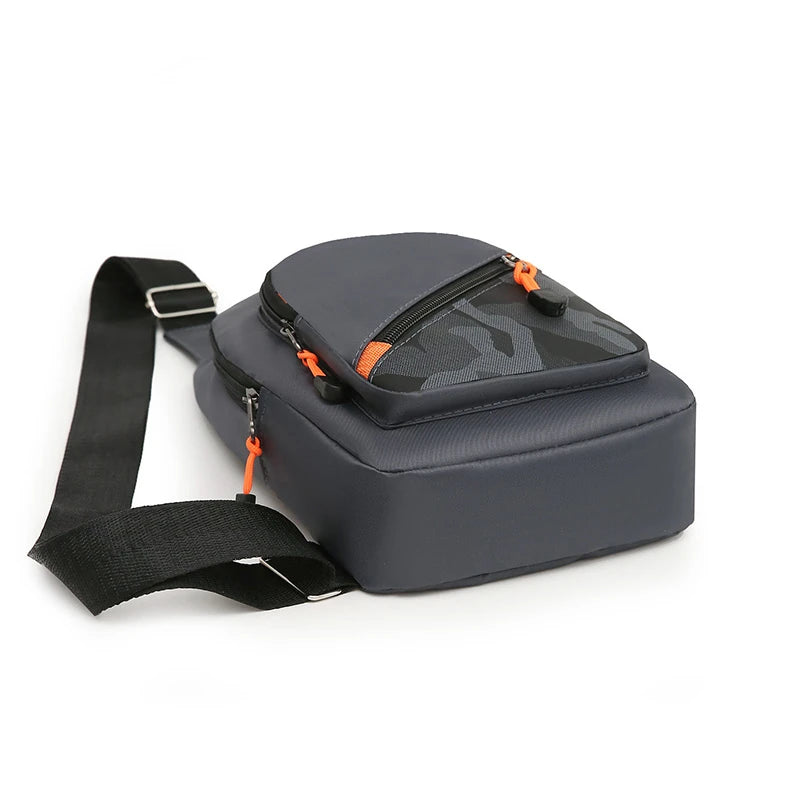 Men’s Chest Bag – Large Capacity Crossbody Shoulder Bag for Sports & Daily Use