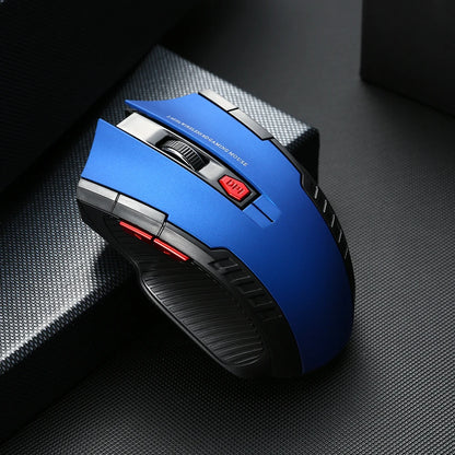 2.4G Wireless Gaming Mouse – 1600DPI, 6 Buttons, USB Receiver for PC & Laptop