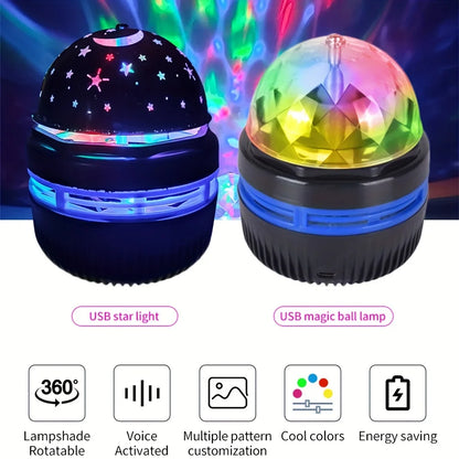 LED Galaxy Projector with Remote and USB – Star Light for Bedroom Decor