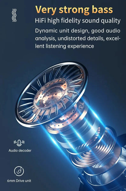 M19 TWS Wireless Earbuds – Noise-Cancelling, Touch Control & Power Bank Case