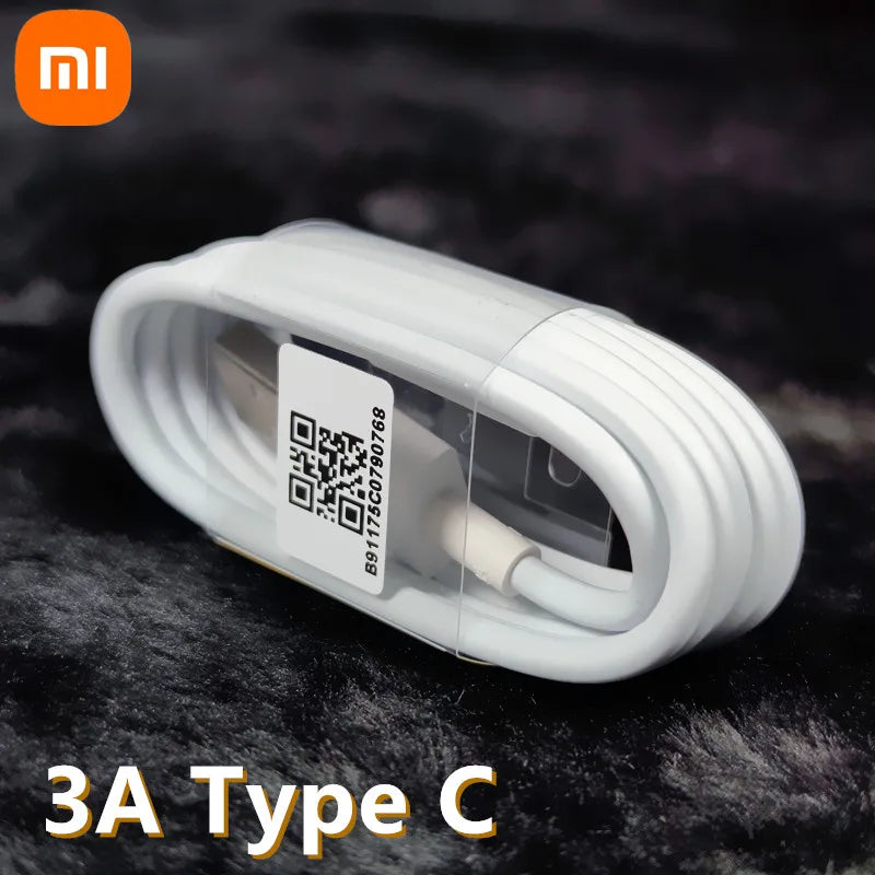 Original Xiaomi 18W Quick Charger – EU Adapter + 3A Type-C Cable for Redmi & Mi Series
