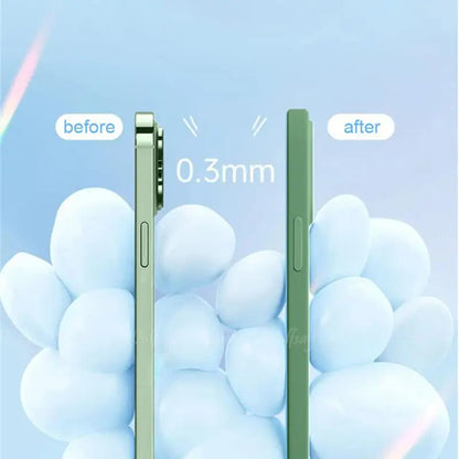 Liquid Silicone Case for iPhone 17 Series – Soft TPU Cover for Pro / Pro Max / Air