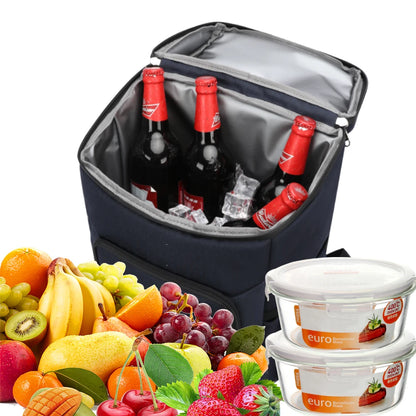 Portable Insulated Cooler Bag – DENUONISS Waterproof Backpack Fridge for Outdoor Use