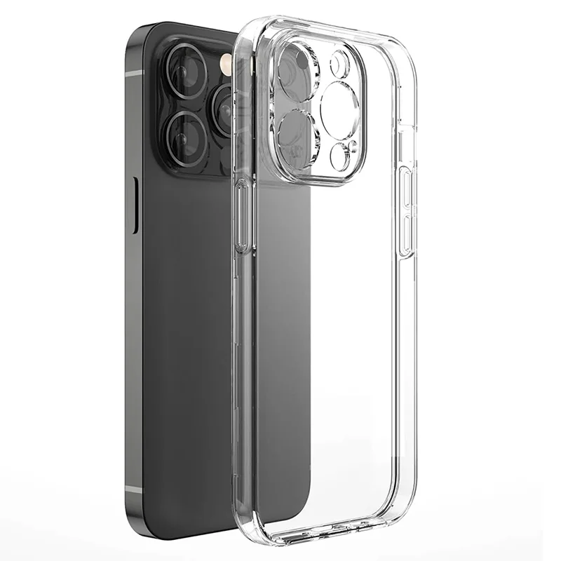 Slim Transparent Silicone Case for iPhone 7/8/SE/11/12/13/14/15/16 Series