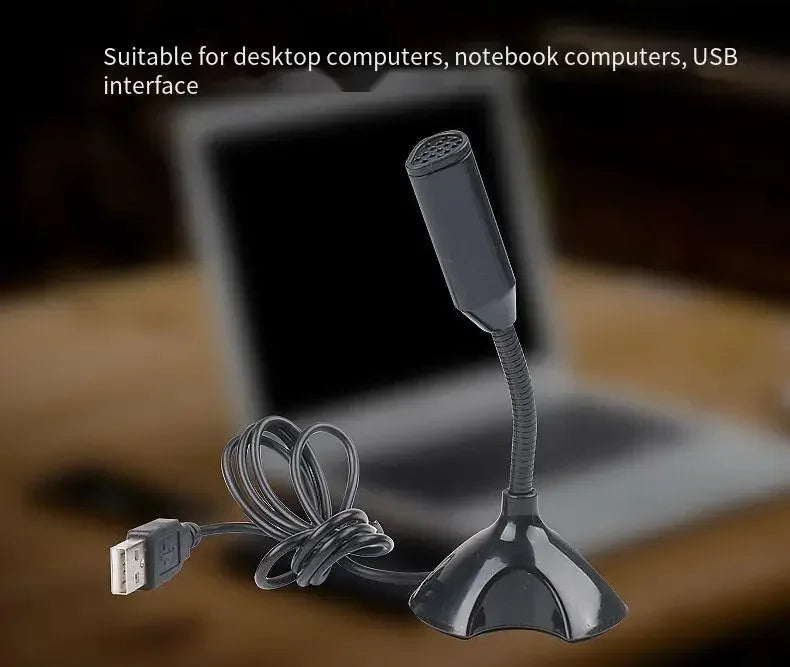 Professional Adjustable USB Microphone – High Quality for Laptop, Studio, Gaming & Streaming
