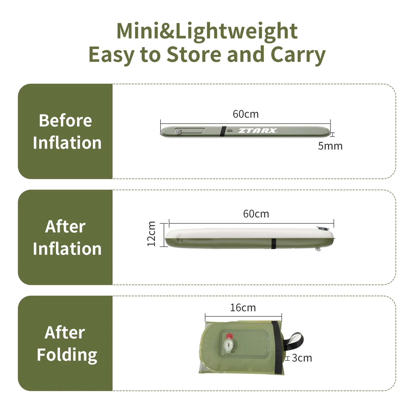 Solar USB Rechargeable LED Tube – Foldable, Magnetic & Waterproof for Outdoor Use