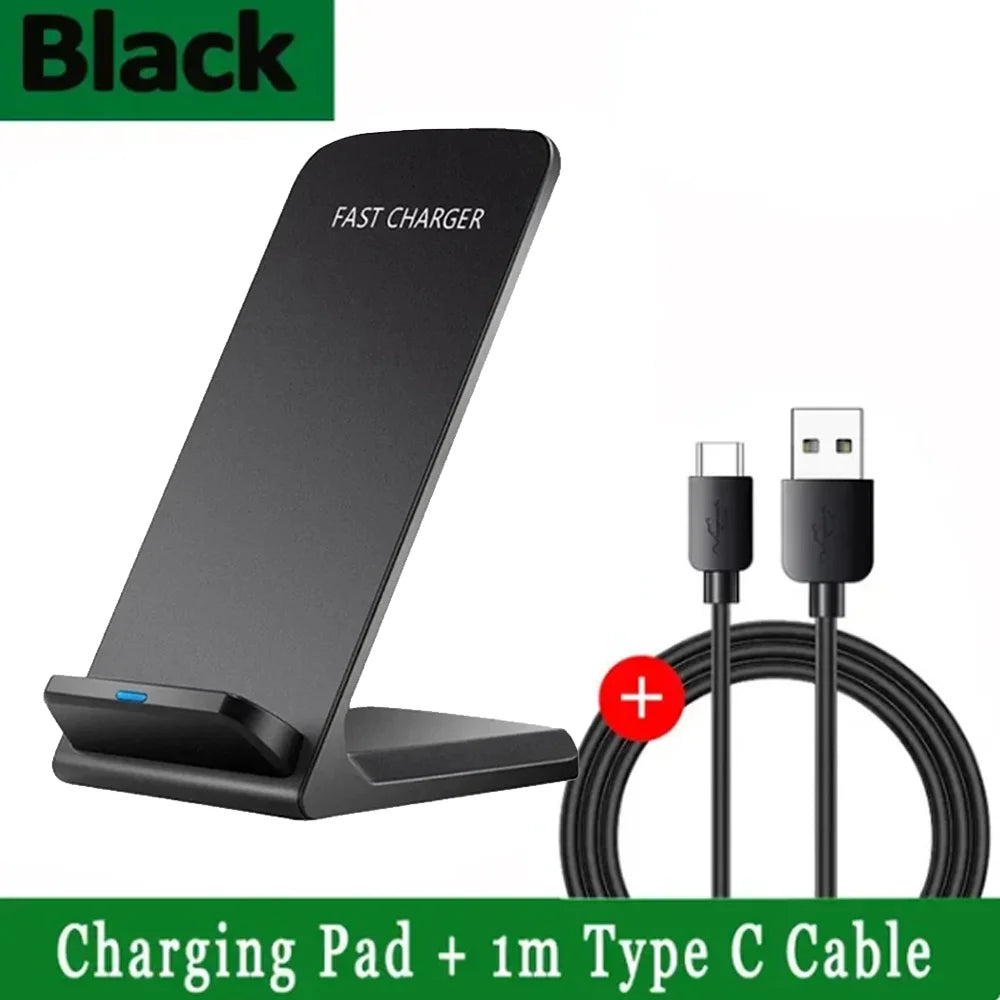 40W Wireless Charging Stand – Ultra Fast Charger for Samsung, iPhone & Xiaomi