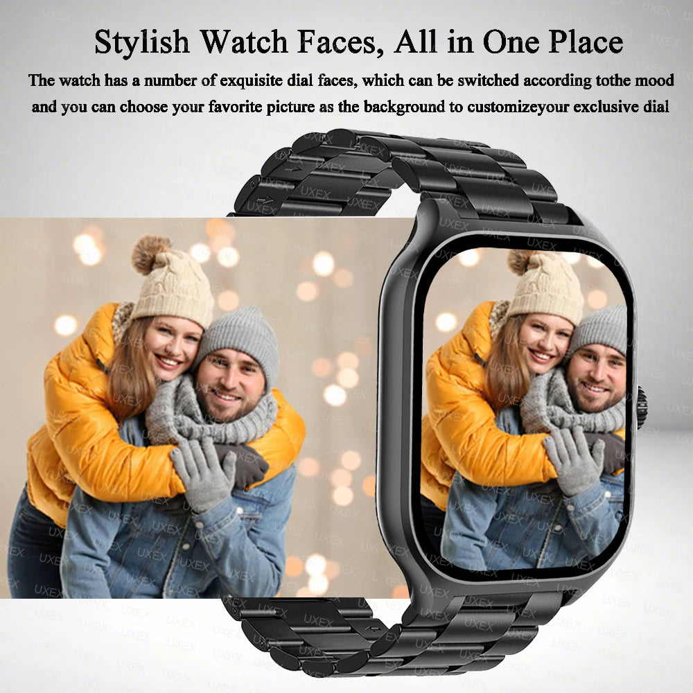 Smart Watch Plus – Full Touch Fitness Smartwatch with Bluetooth Call for Android Phones