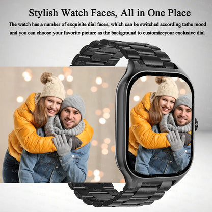 Smart Watch Plus – Full Touch Fitness Smartwatch with Bluetooth Call for Android Phones