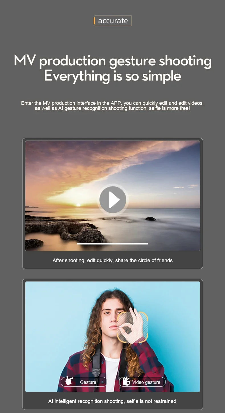 S2S Mini Drone 4K/8K – Foldable RC Quadcopter with Obstacle Avoidance & HD Camera