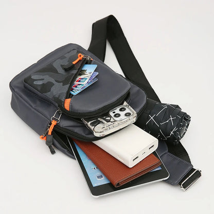 Men’s Chest Bag – Large Capacity Crossbody Shoulder Bag for Sports & Daily Use