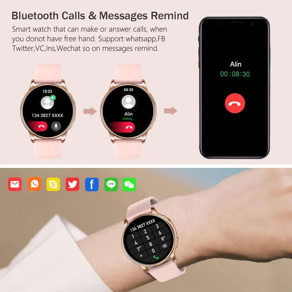 MEVADEN Y22 Smartwatch – Bluetooth Call, Custom Dial, Fitness & Heart Rate Tracker