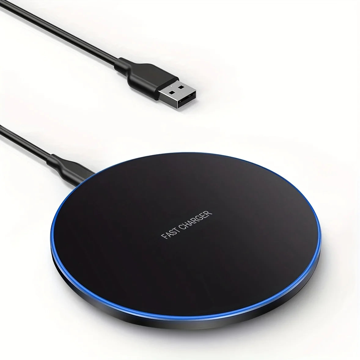 30W Fast Wireless Charger – Compatible with iPhone, Samsung & Xiaomi