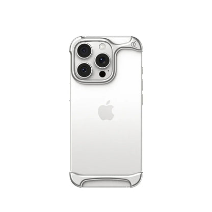 Arc Aluminum Bumper Case – Ultra-Minimalist Metal Cover for iPhone 17–17 Pro Max