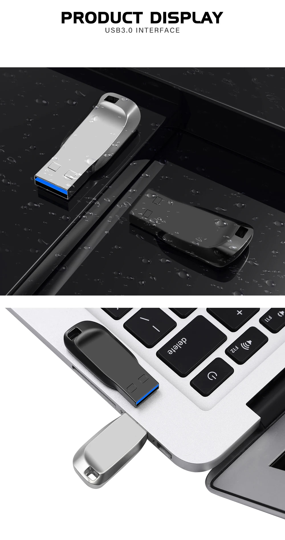 USB 3.0 Flash Drive – High-Speed PenDrive 16GB, 32GB, 64GB, 128GB Memory Stick