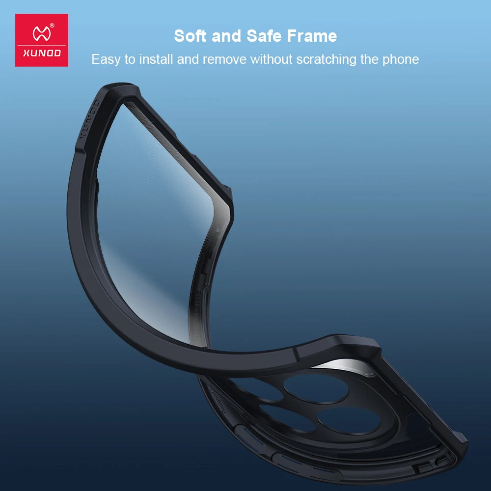 Xundd Acrylic + TPU Airbag Case – Ultra Clear, Anti-Drop & Anti-Scratch for Xiaomi 15T / 15T Pro