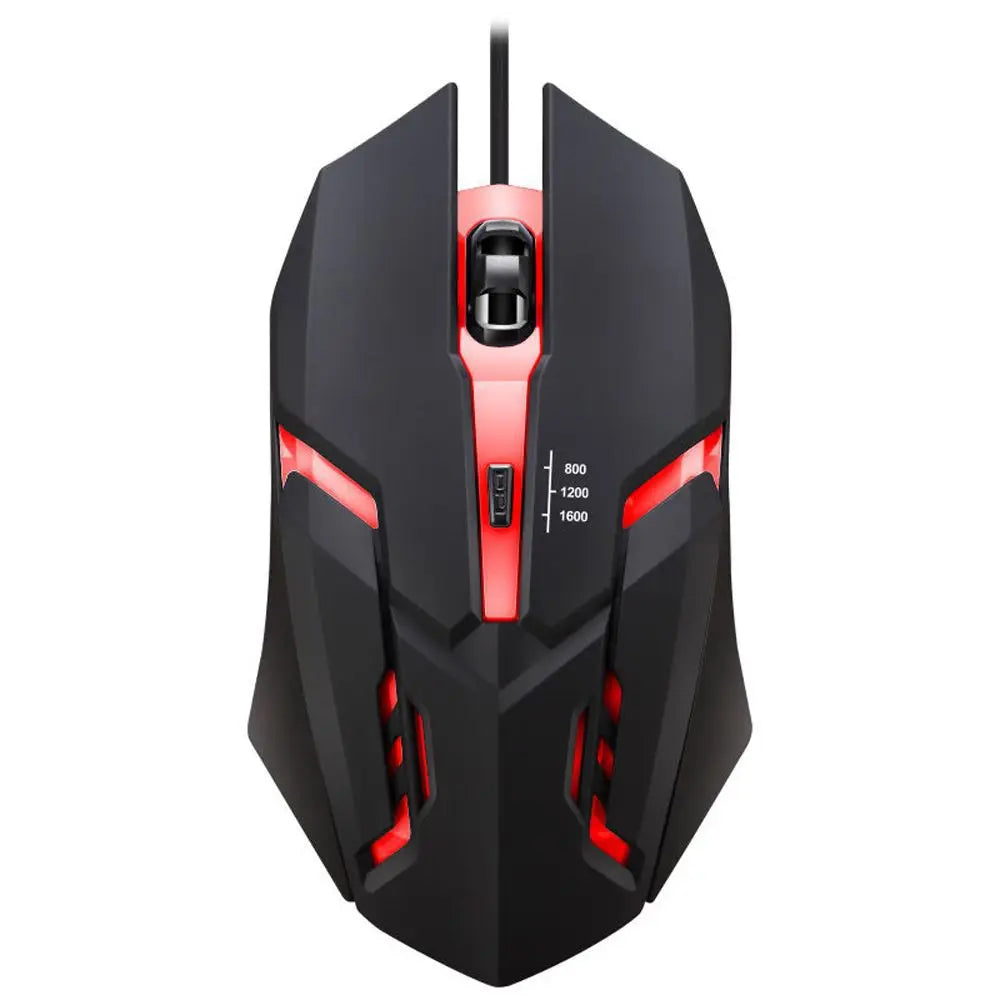 2025 ITLY M01 Sports Gaming Mouse – USB Wired with LED Luminous Backlit