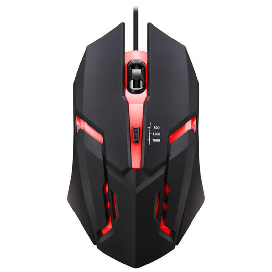 2025 ITLY M01 Sports Gaming Mouse – USB Wired with LED Luminous Backlit