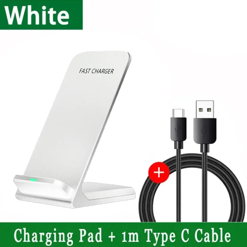 40W Wireless Charging Stand – Ultra Fast Charger for Samsung, iPhone & Xiaomi