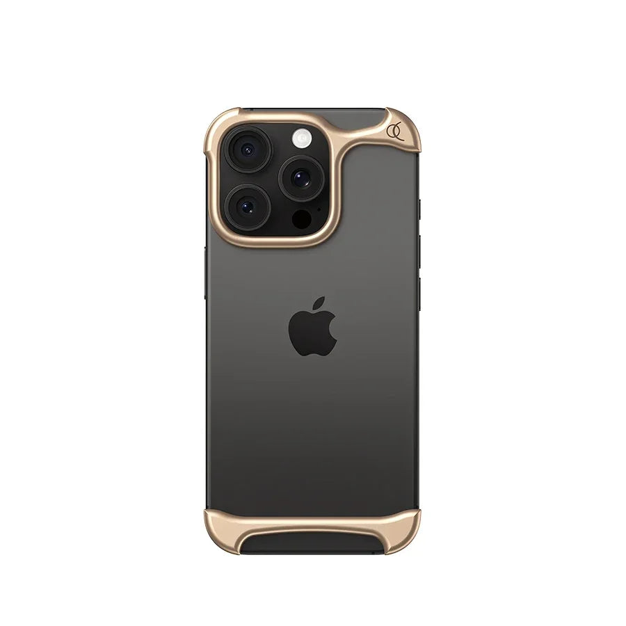 Arc Aluminum Bumper Case – Ultra-Minimalist Metal Cover for iPhone 17–17 Pro Max