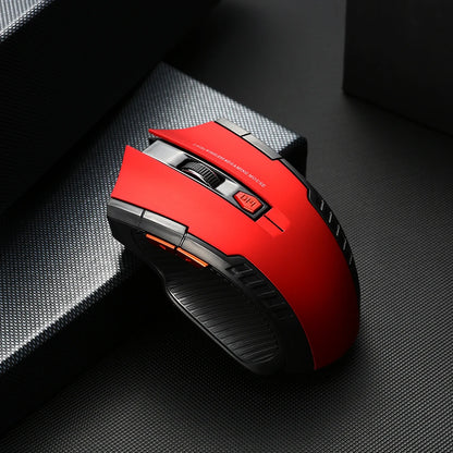 2.4G Wireless Gaming Mouse – 1600DPI, 6 Buttons, USB Receiver for PC & Laptop